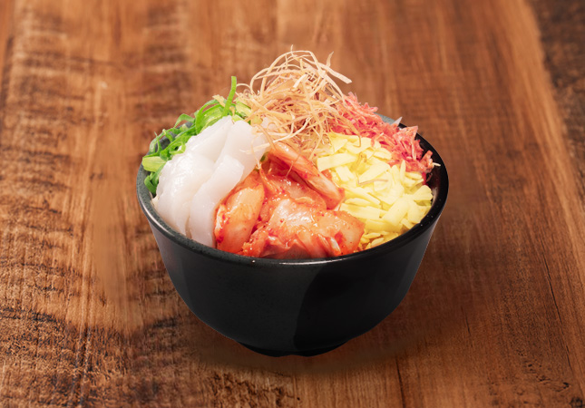 イカキムチーズもんじゃ