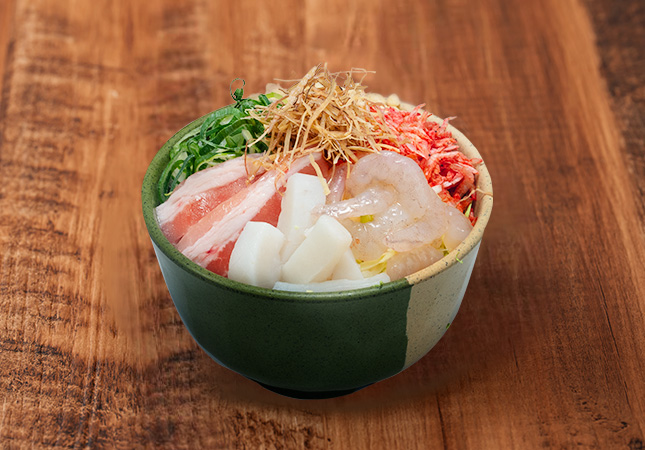 三色もんじゃ